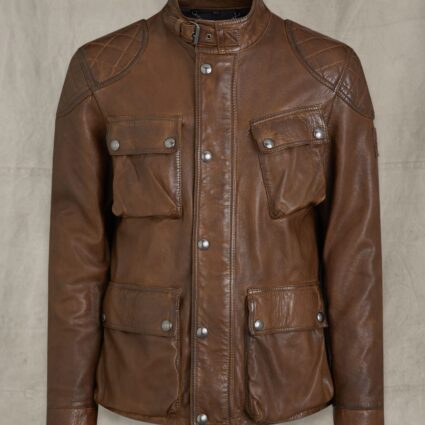 Fieldbrook 2.0 Walnut Leather Jacket
