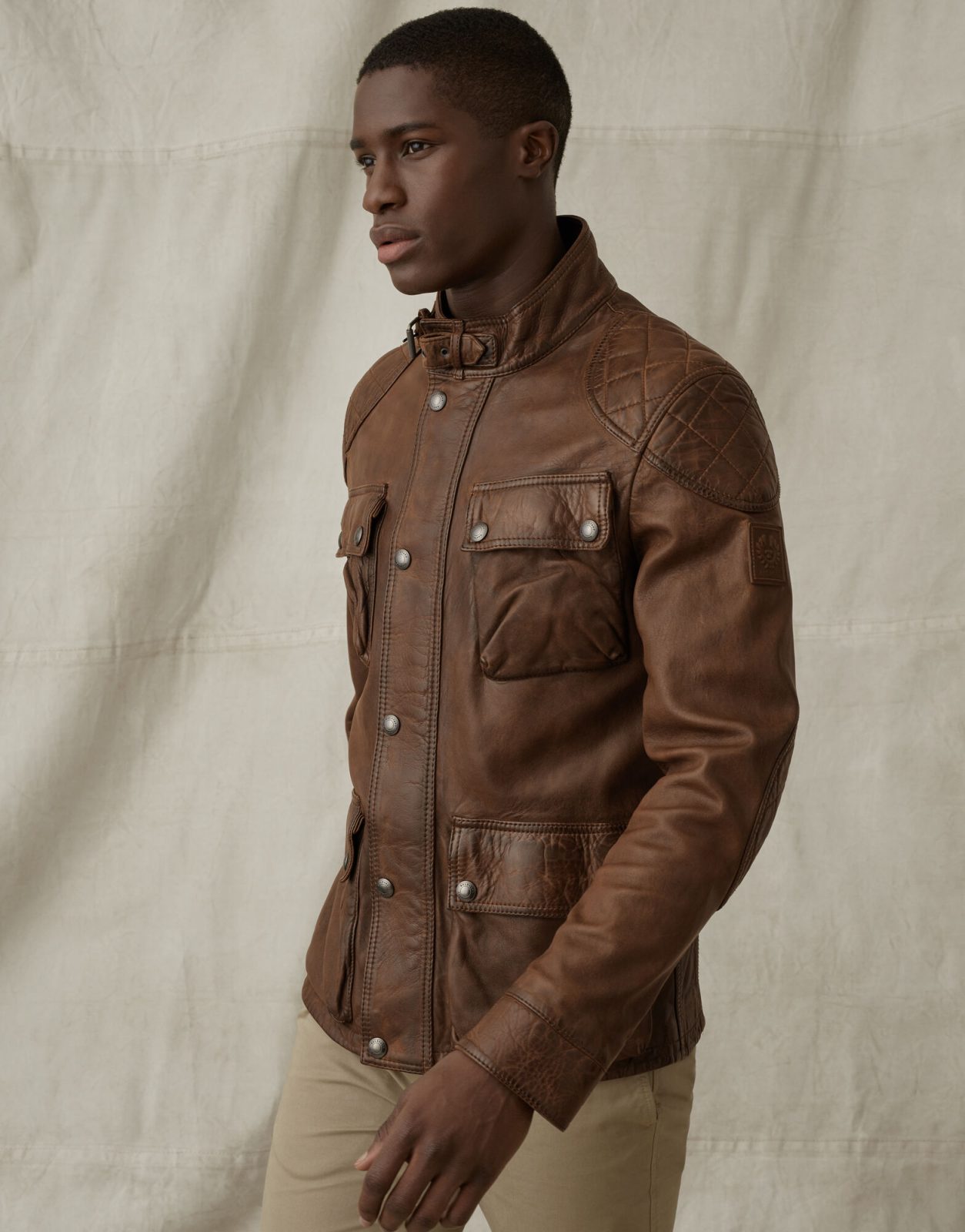 Fieldbrook 2.0 Walnut Leather Jacket - A2 Jackets