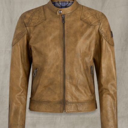 Outlaw Burnished Gold Leather Jacket