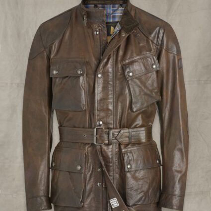 Trialmaster Panther 2.0 Blackbrown Leather Jacket
