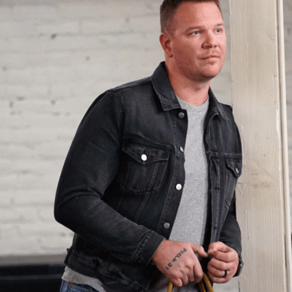 Lone Star Judd Ryder TV Series 9-1-1 Jim Parrack Black Denim Jacket