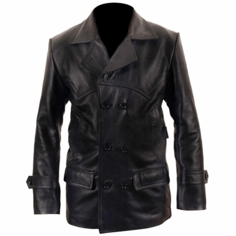 Christopher Eccleston Black Leather 9th Doctor Who Jacket