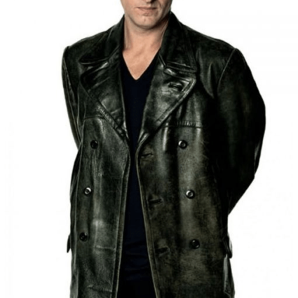 Christopher Eccleston 9th Doctor Who Black Leather Jacket