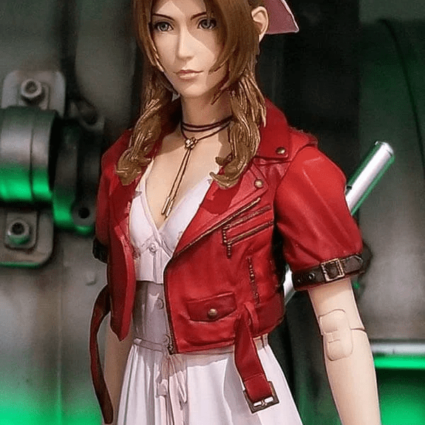 Final Fantasy 7 Aerith Gainsborough Leather Jacket