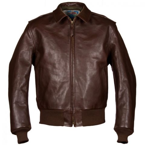 Aero Greaser Leather Jacket
