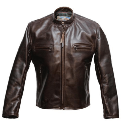 Mens Fashion Aero Leather Jacket