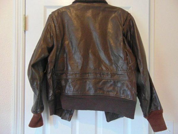 Mens Infamous 82 Airborne Leather Jacket - A2 Jackets