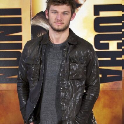 Alex Pettyfer Stormbreaker Brown Leather Jacket