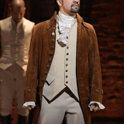 Lin-manuel Miranda Alexander Hamilton Brown Trench Coat