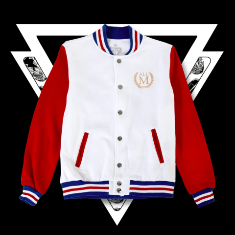 Mens Last Chance All Might Varsity Jacket
