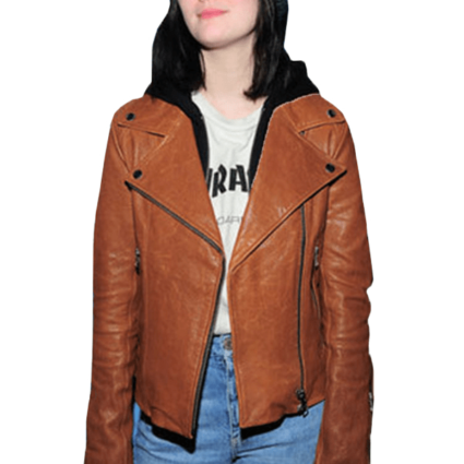 Womens Sidney Flanigan Always Leather Jacket