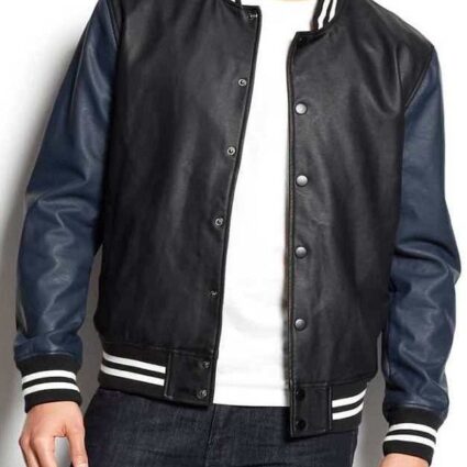American Rag Black Varsity Jacket