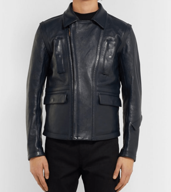 Womens Andres V. Leonard Biker Leather Jacket - A2 Jackets
