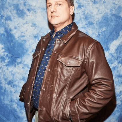 The Prom Trent Oliver Andrew Rannells Leather Jacket