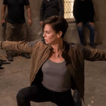 The Old Guard Charlize Theron Brown Jacket
