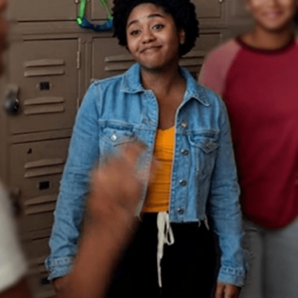 Amaya Anjelika Moxie 2021 Washington Blue Denim Jacket