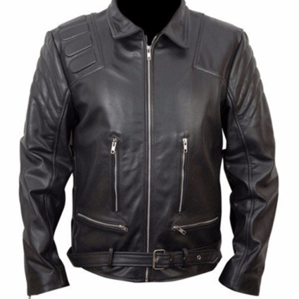 Terminator 3 Arnold Schwarzenegger Leather Jacket