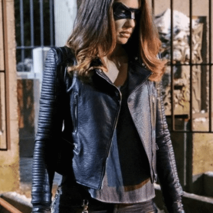 Womens Juliana Harkavy Arrow Leather Jacket