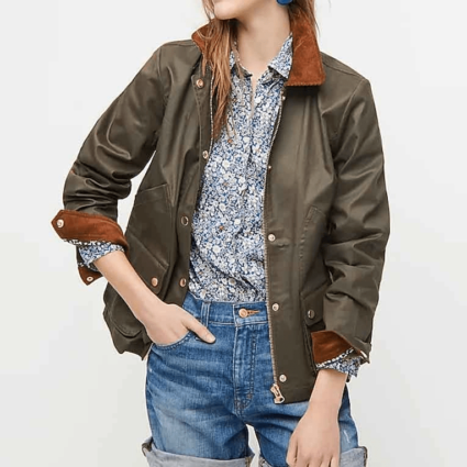 Athena Karkanis TV Series Manifest Season 03 Grace Stone Parachute Jacket