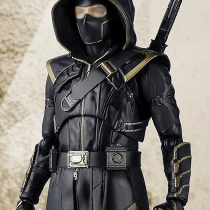 Avengers Endgame Jeremy Renner Hawkeye Hooded Leather Jacket