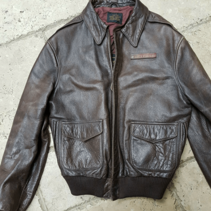 Avirex A2 Flight Bomber Leather Jacket