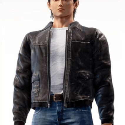 Shenmue 3 Backer Bomber Video Game Leather Jacket