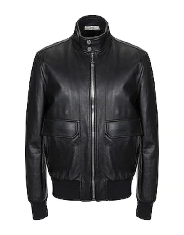 Mens Fashion Bally Leather Jacket - A2 Jackets