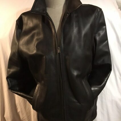 Banana Republic Black Leather Jacket