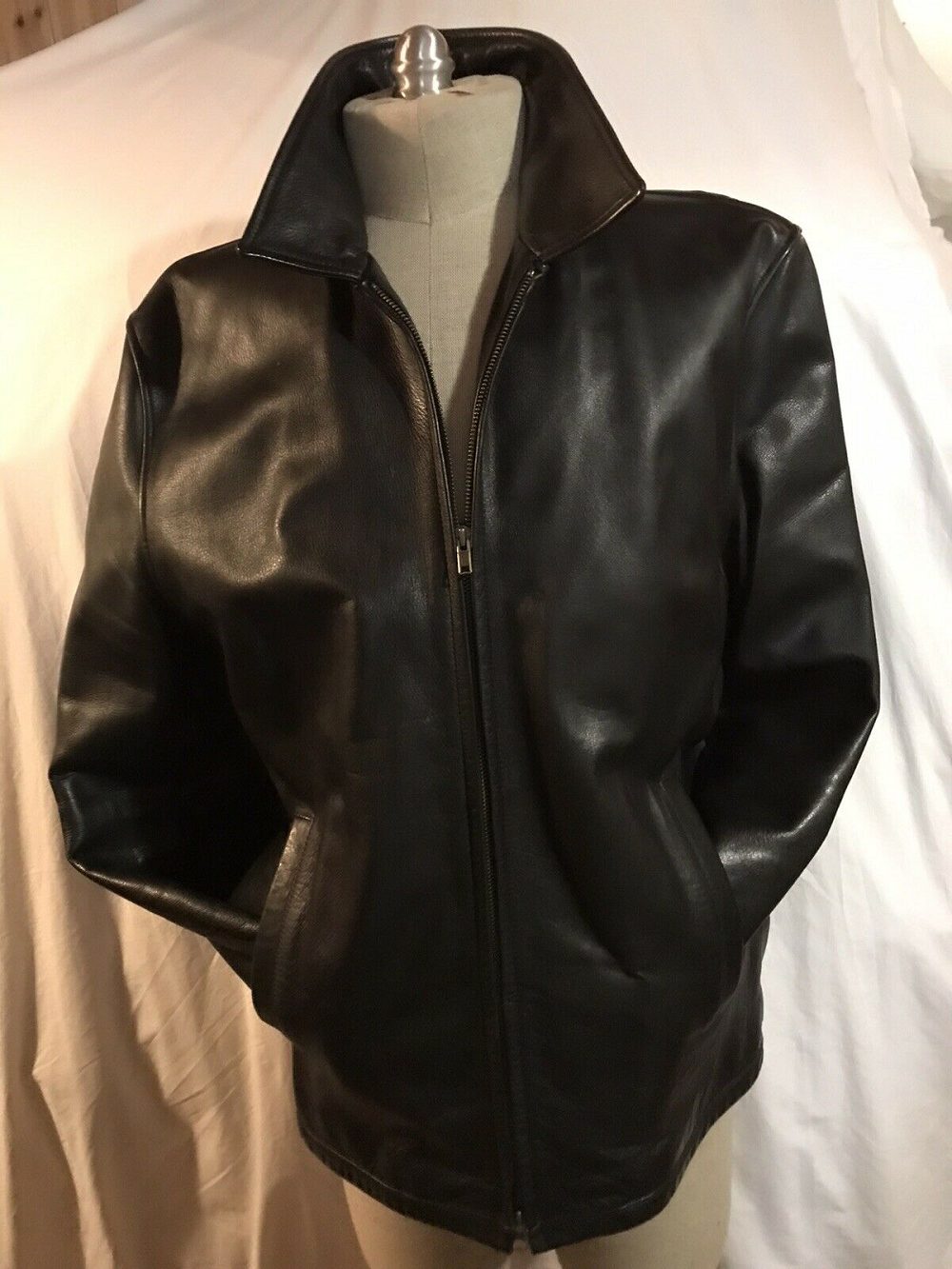 Banana Republic Black Leather Jacket - A2 Jackets