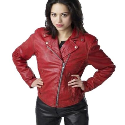 Ben 10 Alien Swarm Alyssa Diaz (Elena Validus) Biker Jacket