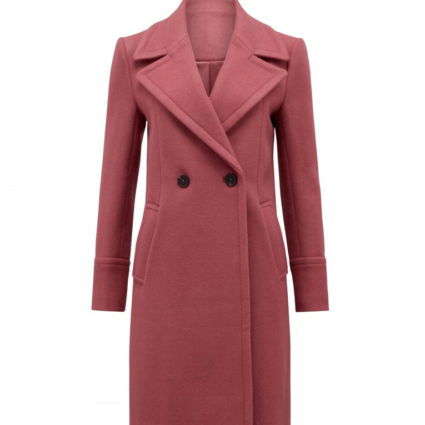 Riverdale Season 04 Betty Cooper Lili Reinhart Pink Trench Coat