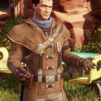 Beyond A Steel Sky Robert Foster Brown Coat