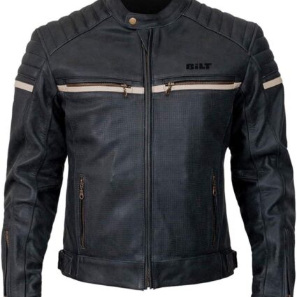 Mens Fashion Bilt Alder Leather Jacket