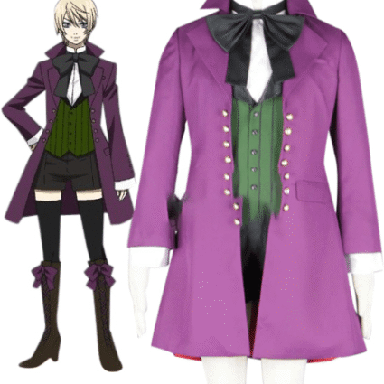 Arnold Trancy Butler Kuroshitsuji Halloween Costume