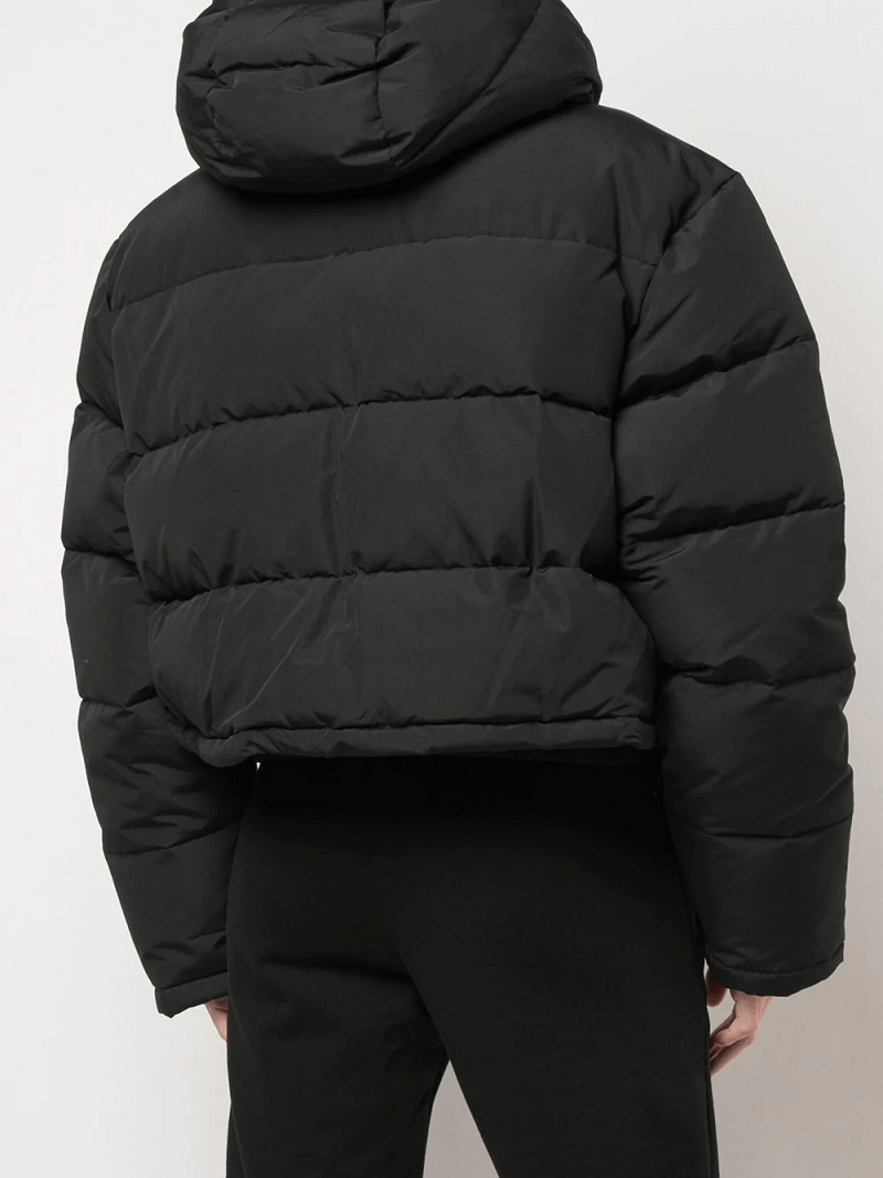 Mens Release 03 Cropped Black Puffer Jacket - A2 Jackets