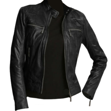 Attractive & Stylish Slim Fit Biker Leather Jacket
