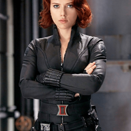 Avengers Black Widow Age Of Ultron Leather Jacket