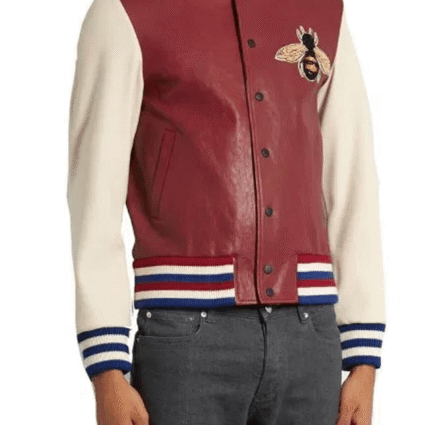 J Hope Leather Bomber Blind For Love Jacket