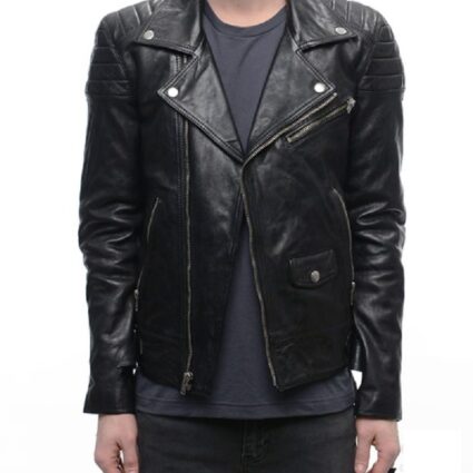 Mens Style Blk Dnm 31 Leather Jacket