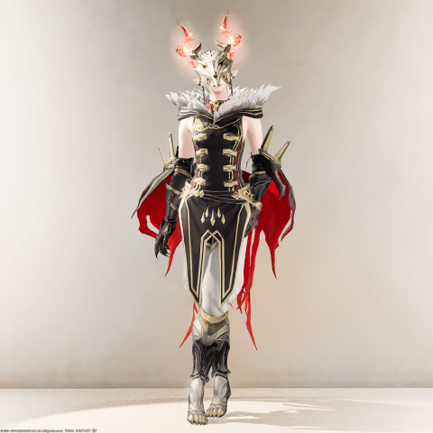 Final Fantasy XIV Bonewicca Whisperer Leather Jacket