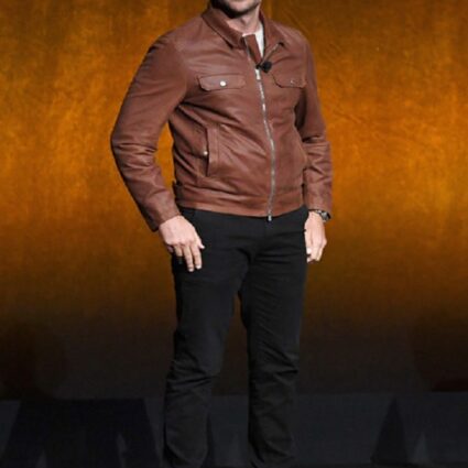 Bradley Cooper A Star Is Born Leather Jacket