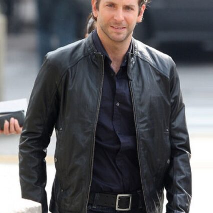 Bradley Cooper Limitless Leather Jacket