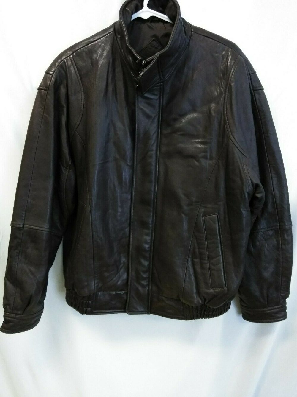 Brandini Le Collezioni Bomber Leather Jacket - A2 Jackets