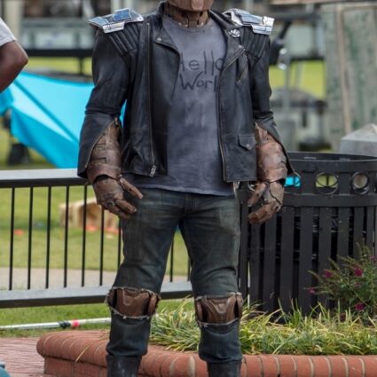 Brendan Fraser Doom Patrol Leather Jacket