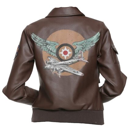 New Brie Larson Captain Marvel Women Leather Jacket