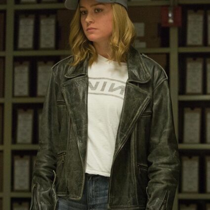 Brianne Sidonie Desaulniers Motorcyle Leather Jacket