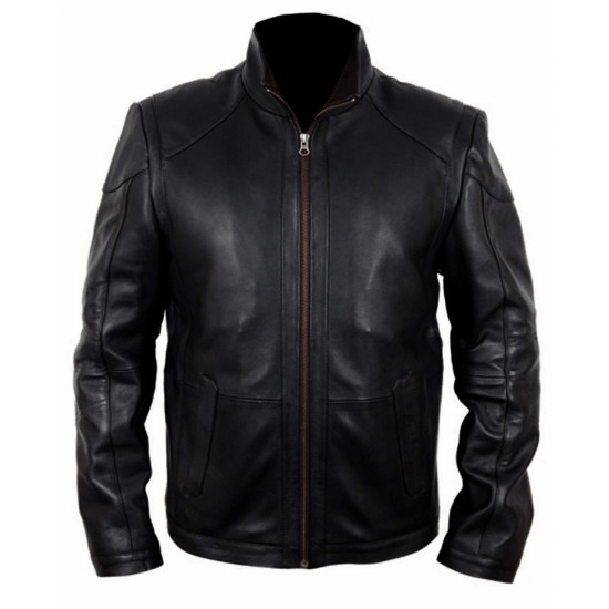 Frank Moses Red 2 Movie Bruce Willis Leather Jacket - A2 Jackets