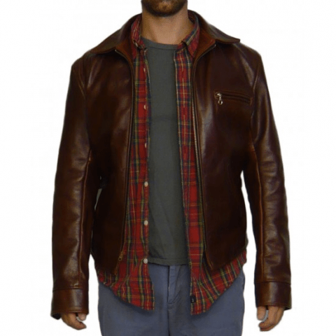 Tom Greer Surrogates Bruce Willis Leather Jacket