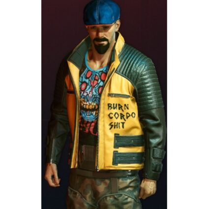 Burn Corpo Shit Cyberpunk Jacket
