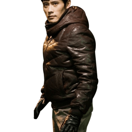 Byung-hun Lee I Saw The Devil Hoodie Leather Jacket